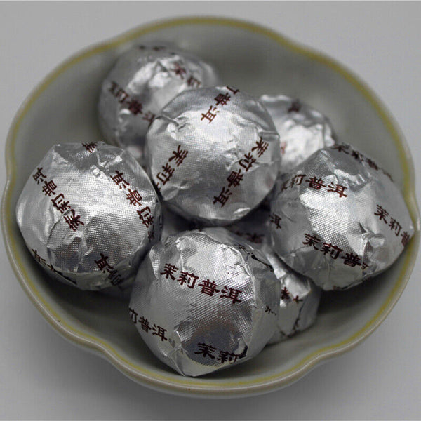 HelloYoung 500g Yunnan Pu'er Tea Jasmine Tuocha Mini Tuo Pu'er Loose Tea Ripe Tea