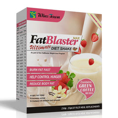 Fat Burner Meal Milk  Fat Blaster Strawberry Diet Shake Green Coffee