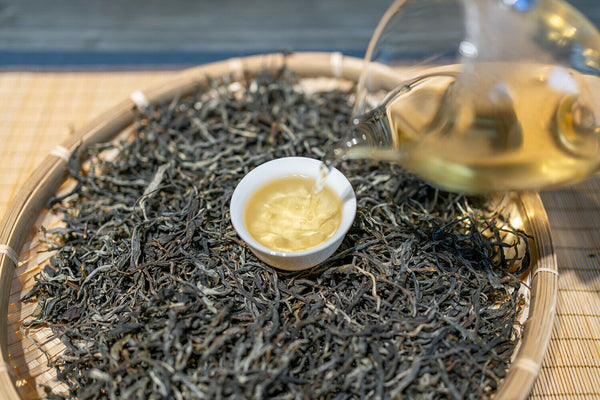 HelloYoung 500g Icelandic Damnuo Ancient Pu-erh Raw Tea Honey Orchid Aroma Sun Green Tea