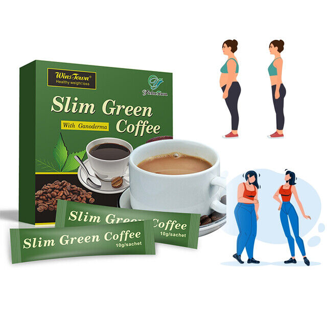 Slim Diet Coffee Natural Slimming Weight Loss Instant Coffee Powder 10g*18 bags