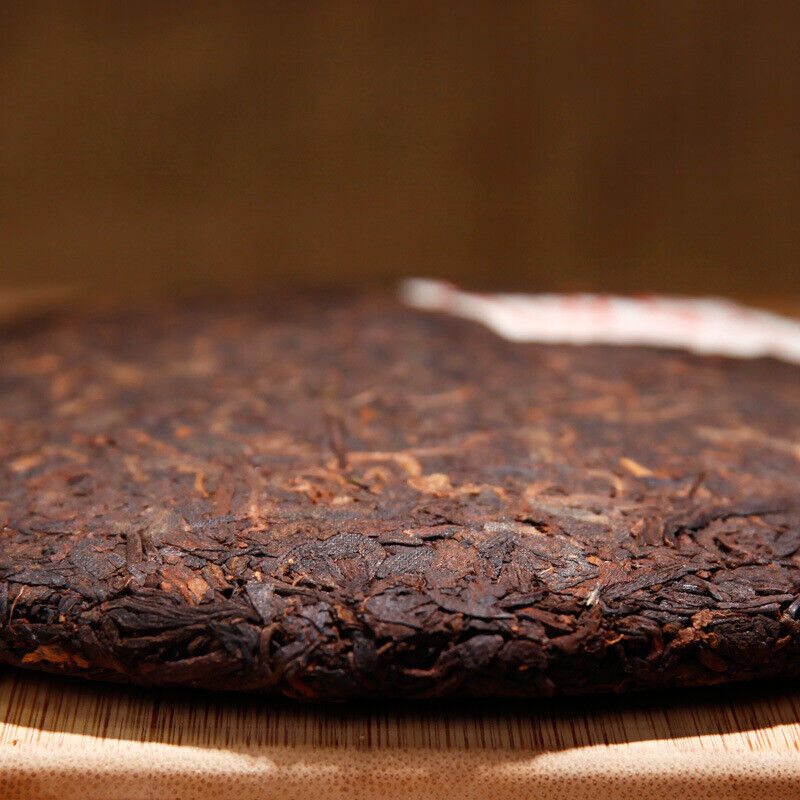 Pu'er Tea Ripe Tea Yunnan Qizi Cake Tea Ripe Pu'er Tea 357g