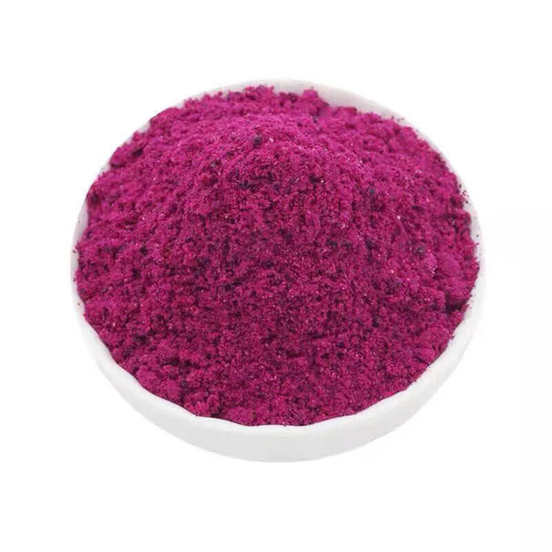 Bio Rote Drachenfrucht Pulver, Nicht-GVO, Gefriergetrocknete Pitaya, Roh, Vegan