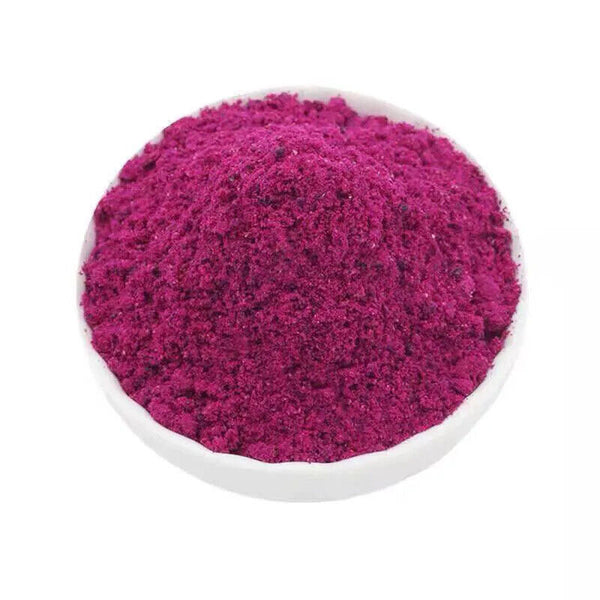 Bio Rote Drachenfrucht Pulver, Nicht-GVO, Gefriergetrocknete Pitaya, Roh, Vegan