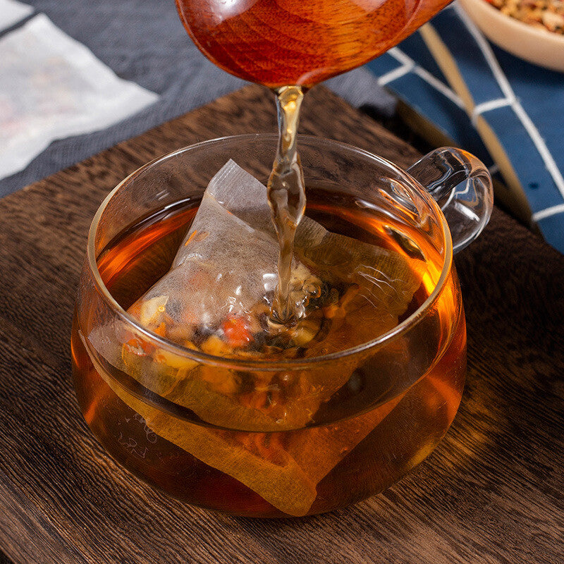 Ginseng Five-Treasure Tea - Goji, Mulberry & Yellow Essence Herbal Bags