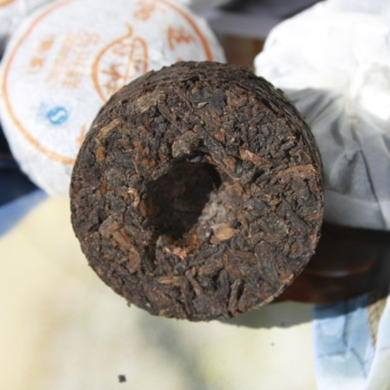 HelloYoung Pu'er Tea Palace Mini Cakes Small Tuocha Ripe Tea 宫廷金芽 熟茶