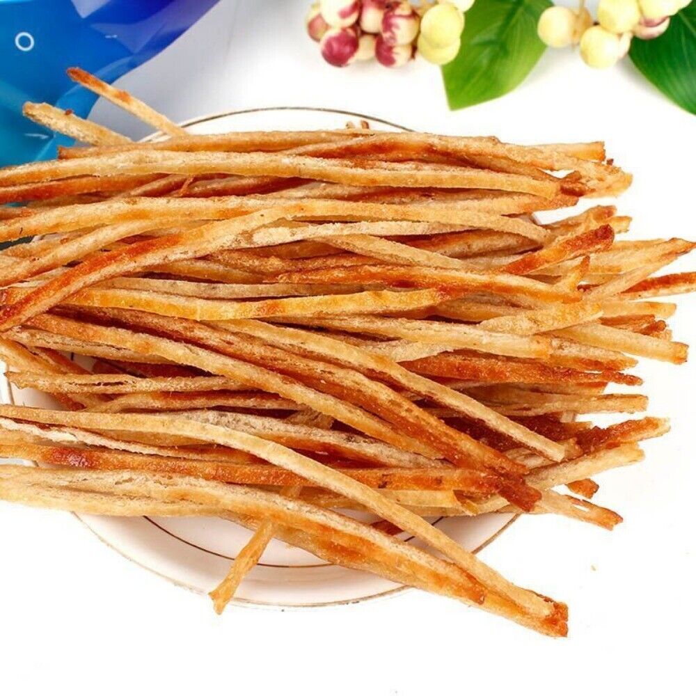 Dalian Charcoal Grilled Mingtai Fish Strips Ready to Eat Premium Seafood Snack Main image