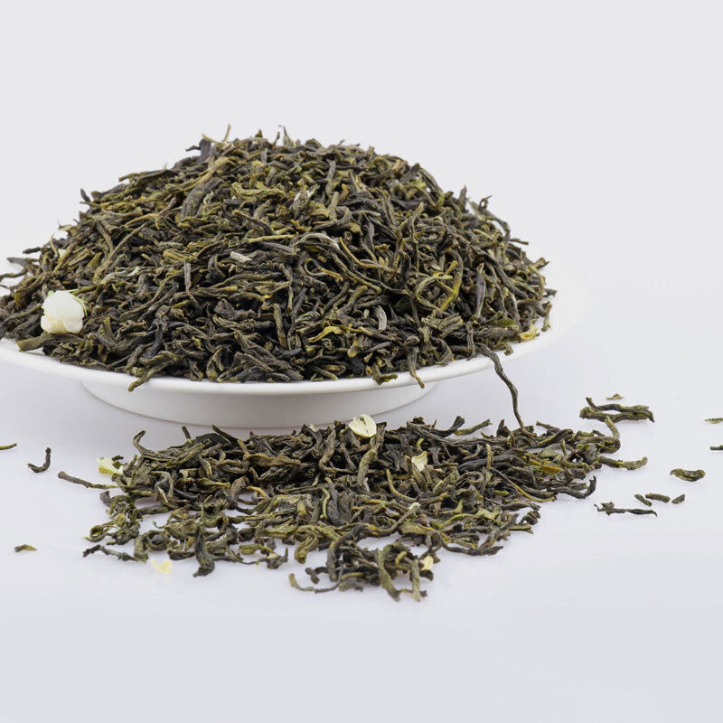 HelloYoung Jasmine Tea Strongly scented jasmine tea Herbal Tea Canned New Green Tea 125g