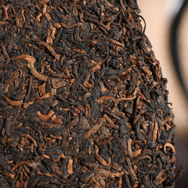 HelloYoung TeaBig Tree Ripe Tea 357g Chinese Black Tea Yunnan Pu-Erh Tea Premium Palace