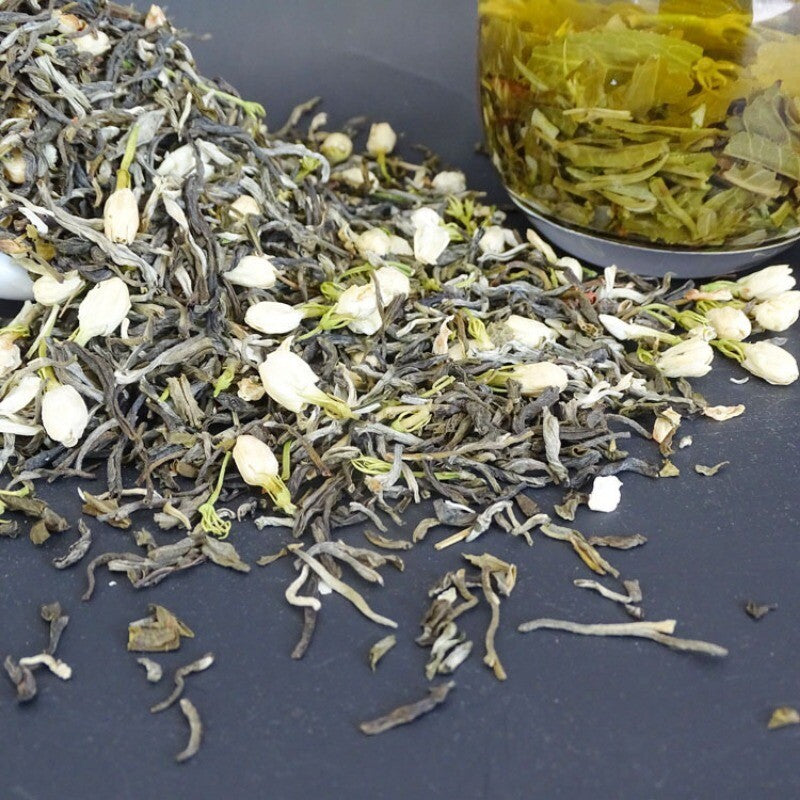 Jasmine Tea Bulk Green Tea New Tea Strong Fragrance Loose Tea Tin 500g