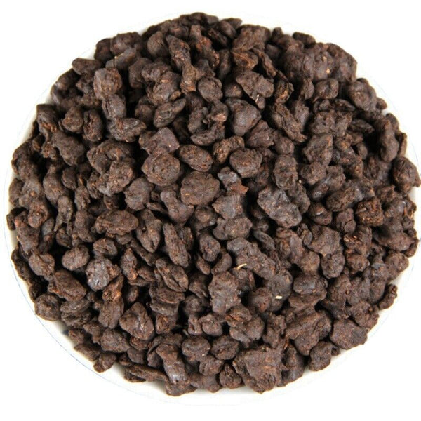 HelloYoung Yunnan Pu'er Tea Pu'er Ripe Tea Crushed Silver Old Tea Head Craft Tea 500g/1.1lb
