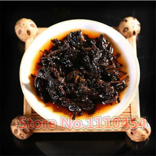 100g 1Pc High Quality Ripe Pu Erh Meng Hai Old Puer Tea Tree Gu Shu Material Tea