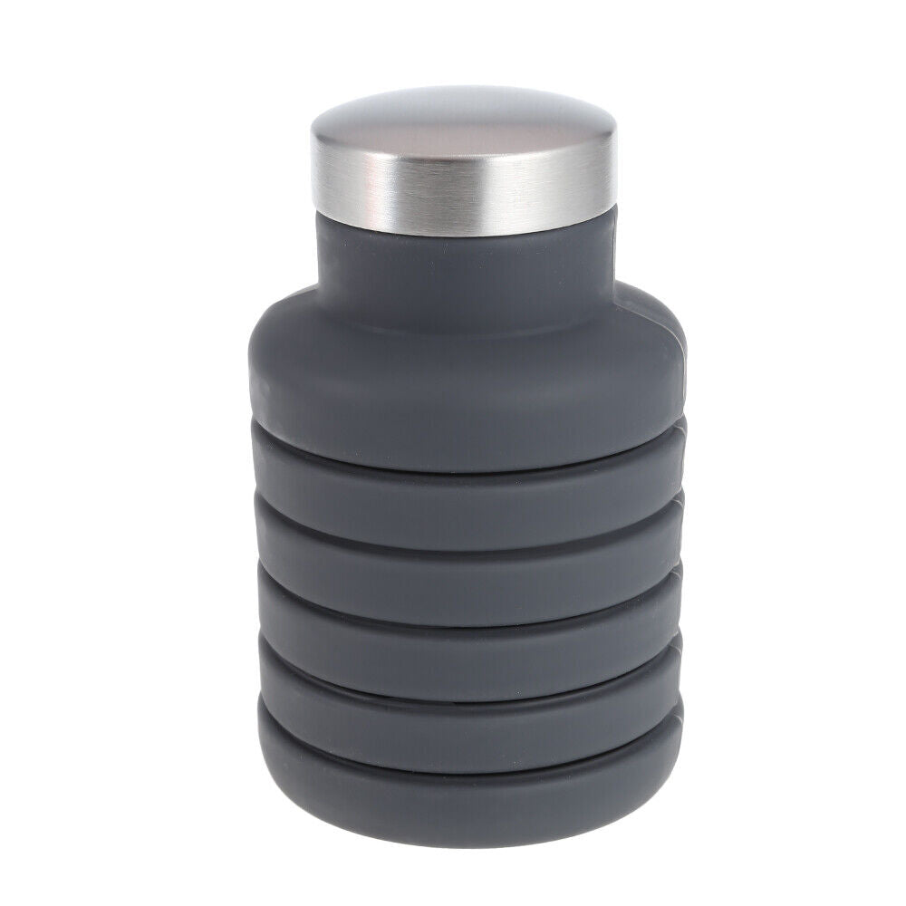 Water Bottle Retractable Folding Coffee Bottle Outdoor Travel Drinking Bottle