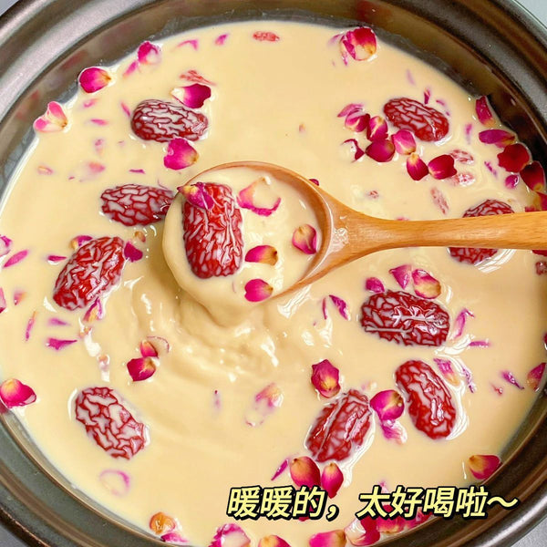 Rose Jasmine Cinnamon Tea Homemade Roasted Milk Netflix Drink
