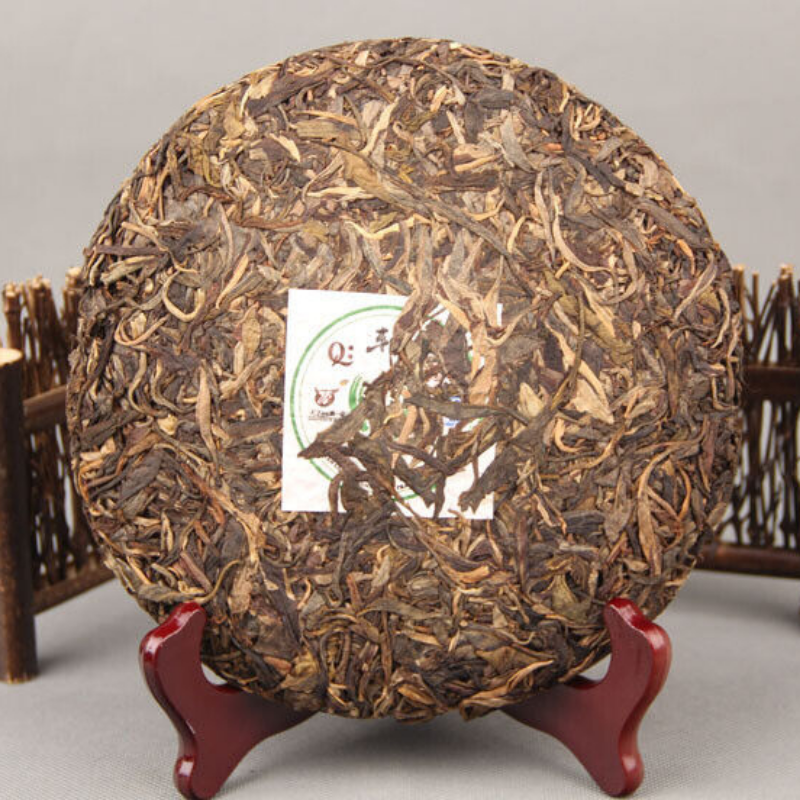 357g Old Pu-erh Seven Seed Cake Tea High Quality Yunnan Pu-erh Tea Main image