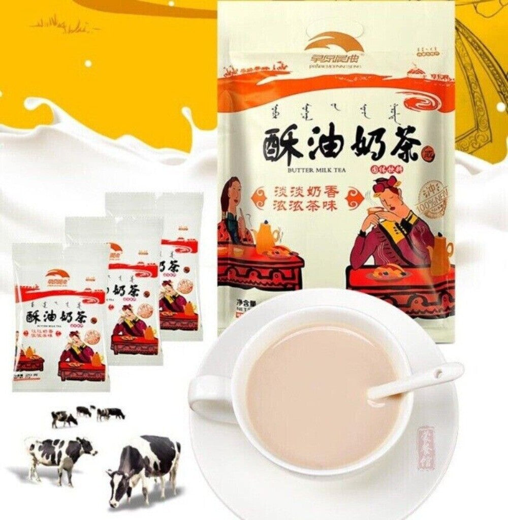 Salted Rae Inner Inner Mongolia Salted Butter Milk Tea Powder 400g Individually Packed ...