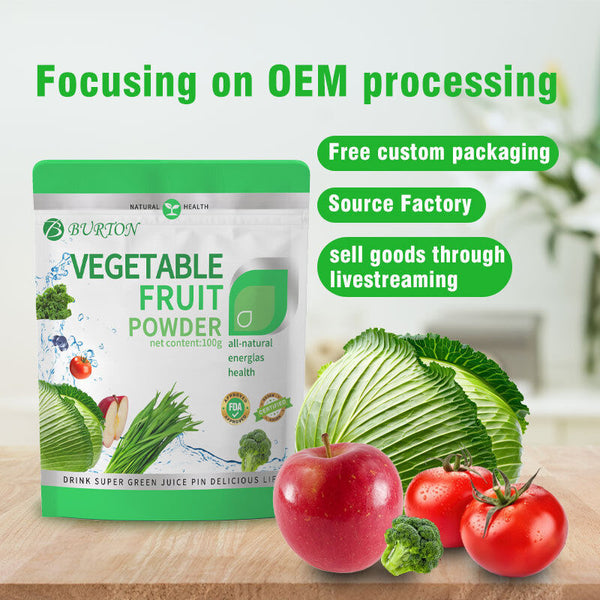 Fruit and Vegetable Powder Barley Wakame Juice Powder Kale Powder
