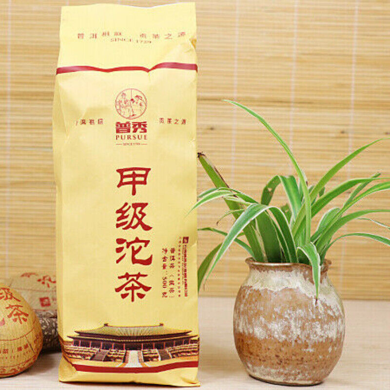 HelloYoung JIA JI TUO CHA PURSUE Menghai Tuo Cha Puer Tea Green Tea Cha Pu-erh Tea 500g
