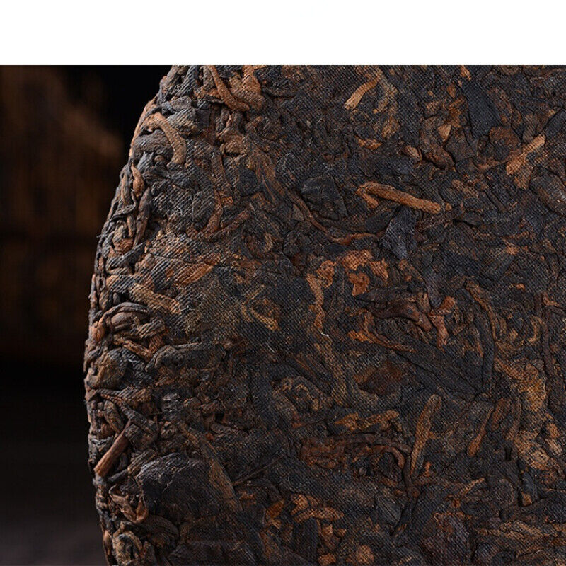 HelloYoung TeaYunnan Old Tree Pu'er Tea Organic Black Tea 357g Top-Grade Pu-Erh Cooked Tea