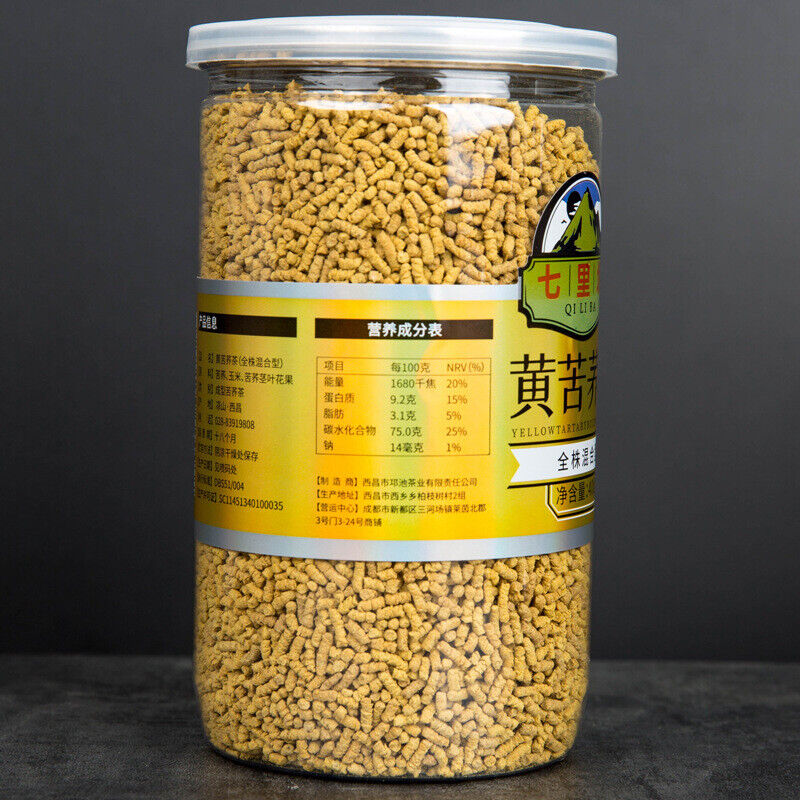 HelloYoung 400g Whole Plant Tartary Buckwheat Tea Herbal Tea Health Care Quanzhukuqiaocha