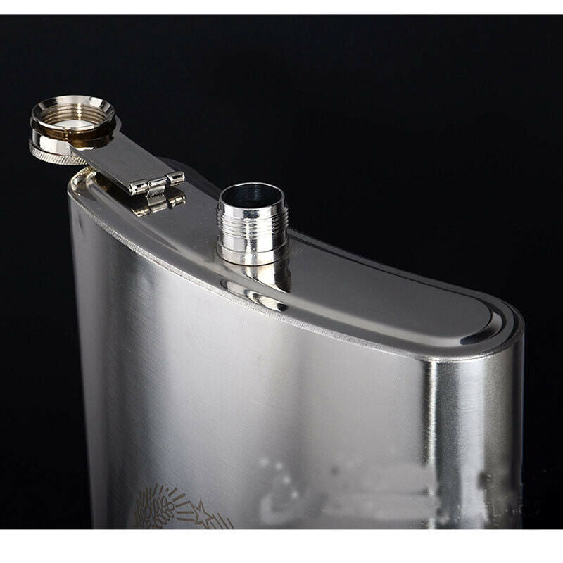 Alcohol Bottle Belt Case Stainless Steel Hip Flask Liquor Whisky Portable Pocket