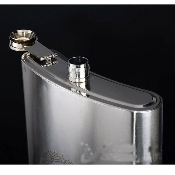 Alcohol Bottle Belt Case Stainless Steel Hip Flask Liquor Whisky Portable Pocket
