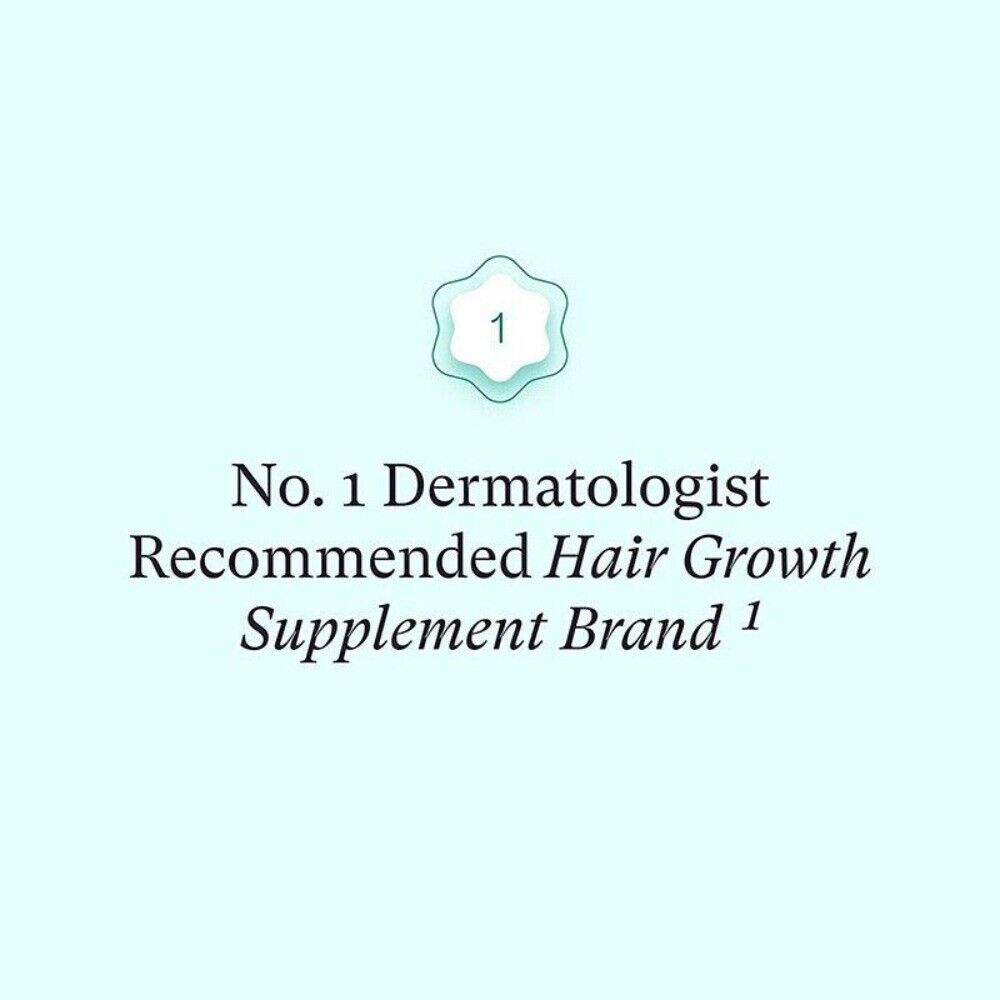 New! Women's Balance Hair Growth Ages 45 Dermatologist Recommend  120Capsules