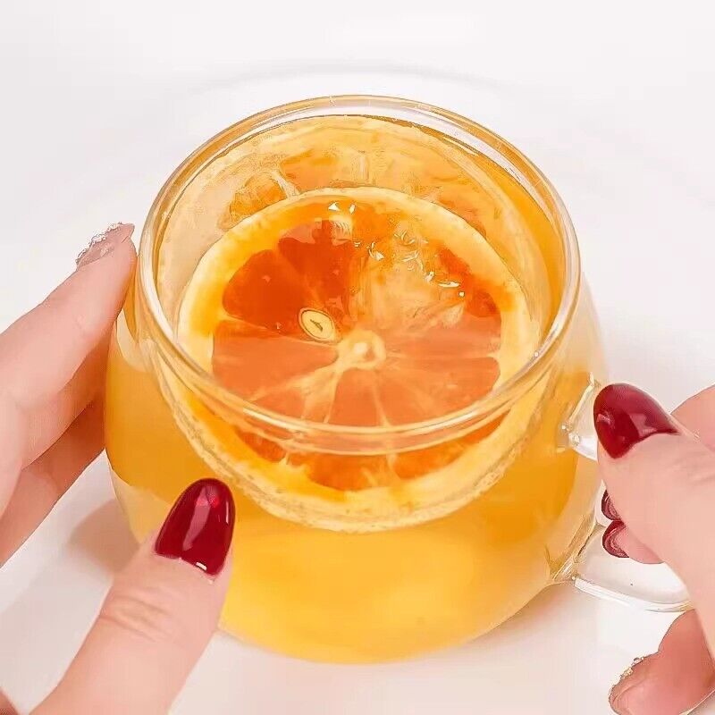 Freeze Dried Fruit Tea with Brown Sugar Lemon Slices Individually Packed