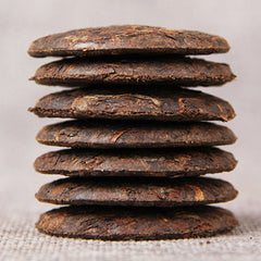 HelloYoung 200g Pu'er small tea column tea cake Ripe Tea Fermented craft tea Health Care
