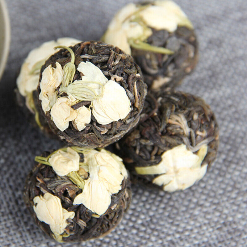 Ancient  Flower Pu-erh Tuocha   Jasmine Pu'er Dragon Ball Raw Tea 500g/1.1LB