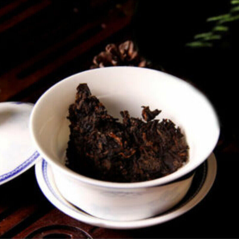 HelloYoung Menghai Heaven Earth Bulang Aged Rhythm Pu-erh Tea Cake Aged Ripe Puer Tea 357g