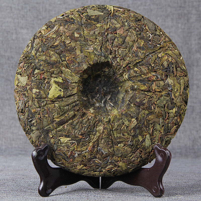 HelloYoung Wuzhai Ancient Tree Gold Leaf Pu'er Tea Huangjinye Top-Grade Cha Tea Cake 357g