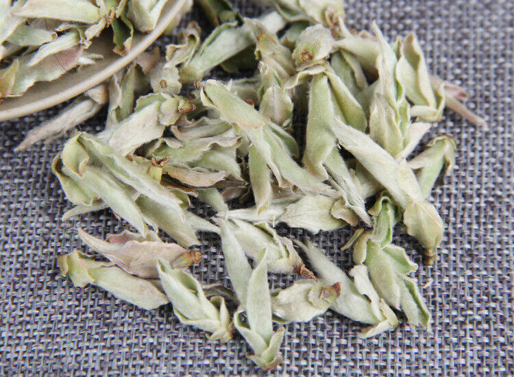 HelloYoung Yunnan Raw Tea Leaves White Buds Spring Tea Raw White Bud Spores Pu'er Raw Tea