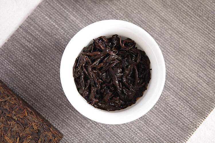 HelloYoung 250g Yunnan Pu'er Tea Menghai Mature Tea Yugong Golden Brick Aroma Mature Tea