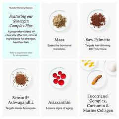 NEW Women's Balance  Hair Growth Supplements Ages 45 Dermatologist Recommend