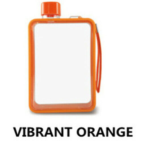 Drinking Bottle Crystal Plastic Water Bottle Handy Drinkware Portable Flat Sport