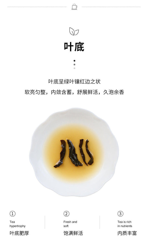 Authentic Wuyi Yancha Oolong Tea Loose Leaf 50g for Daily Use