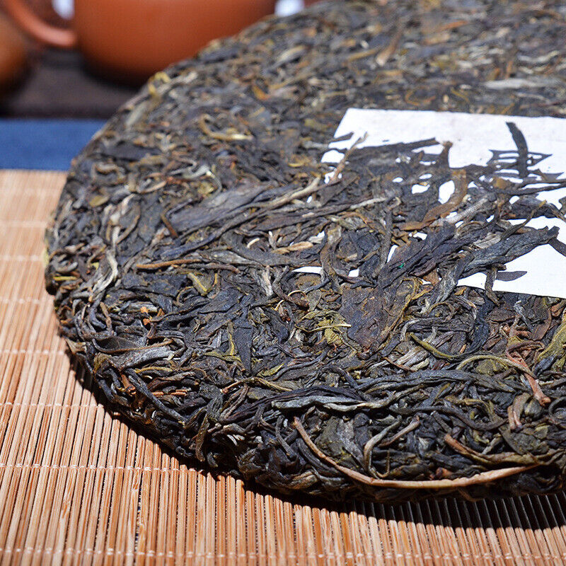 HelloYoung 357g Yunnan Pu'er Raw Tea Cake Man Song Tea Cake 曼松茶饼
