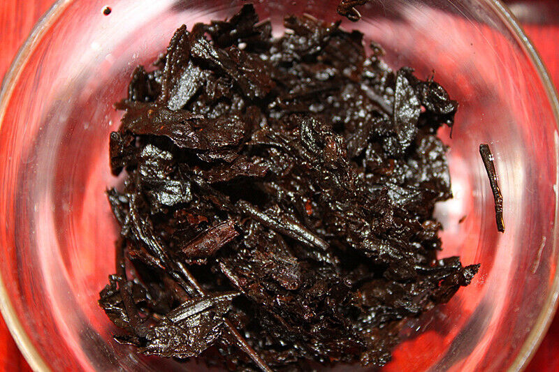 HelloYoung Yunnan Pu'er Tea Brick Tea Aged Pu'er Tea Ripe Tea 250g