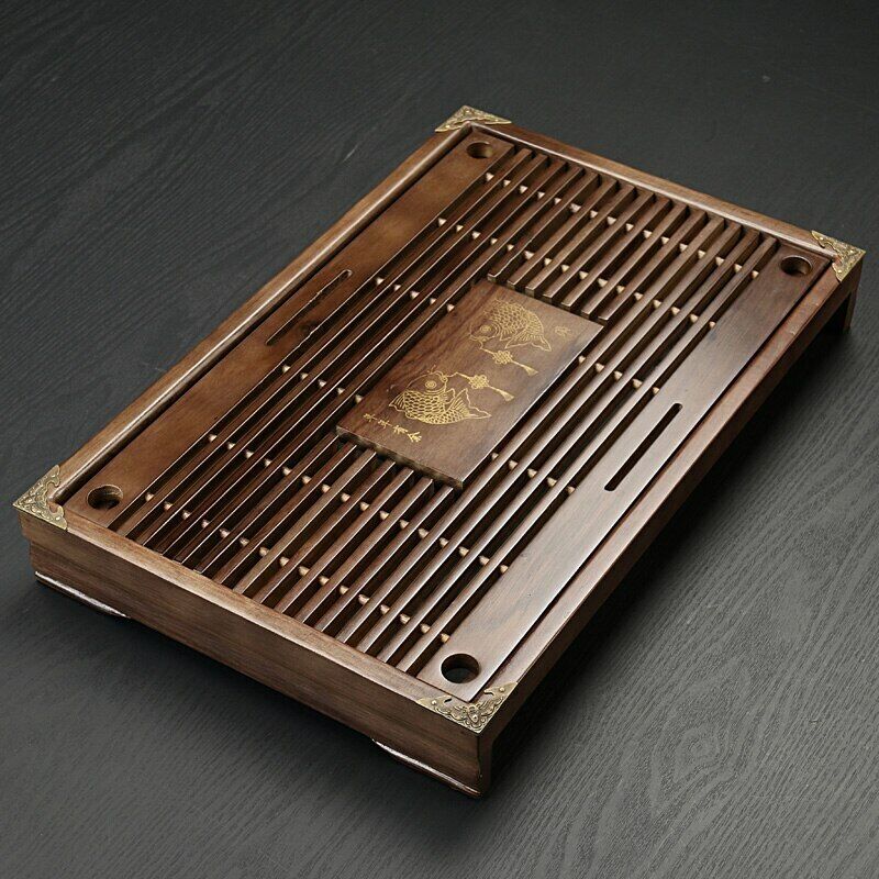 Tea Tray Teapot Tray Tea Cup Tray Chinese Solid Tea Tray Household Tea Board
