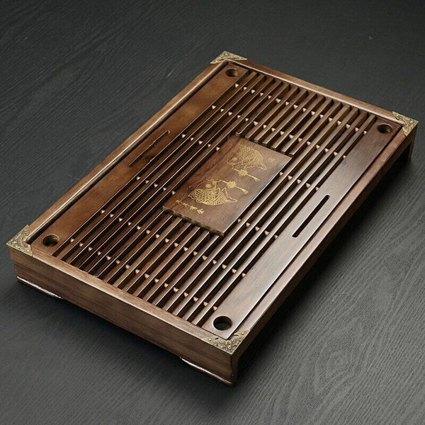 Tea Tray Teapot Tray Tea Cup Tray Chinese Solid Tea Tray Household Tea Board