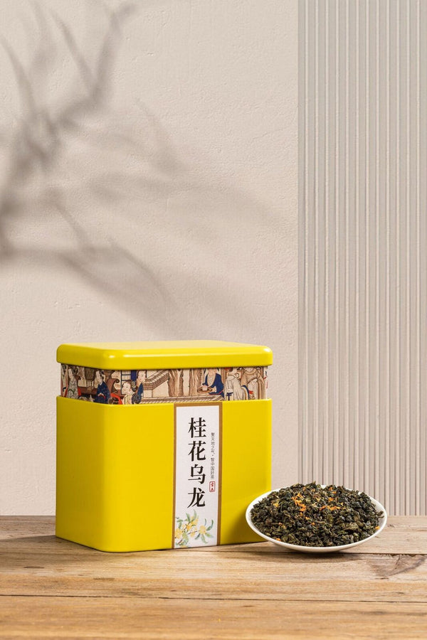 Jutianhe Fujian Osmanthus Oolong Tea Aromatic Oolong Tea Iron Canned 100g