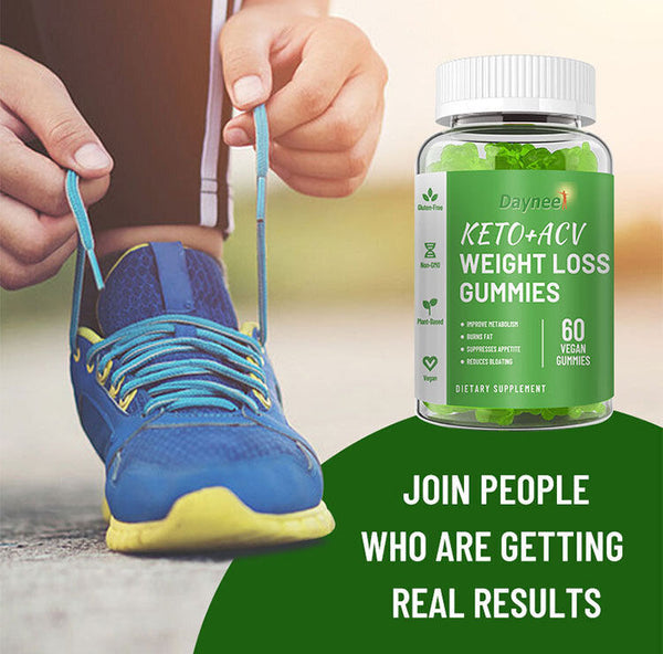 KETO+ACV WEIGHT LOSS GUMMIES 60 Capsules/bottle