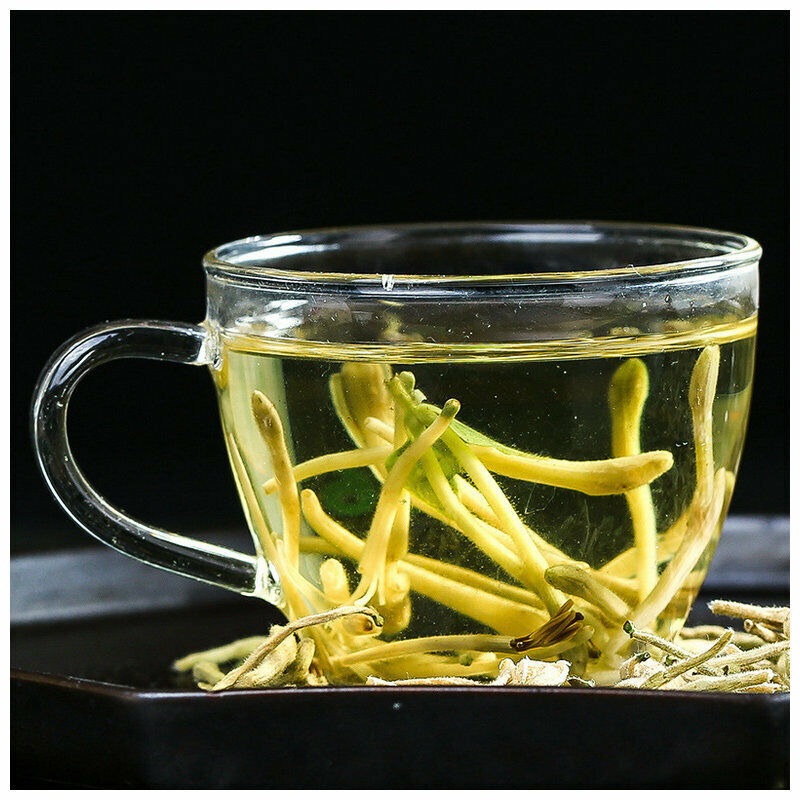 HelloYoung 40g Natural Honeysuckle Herbal Tea Jinyinhua Chinese Ecology Organic Flower Tea