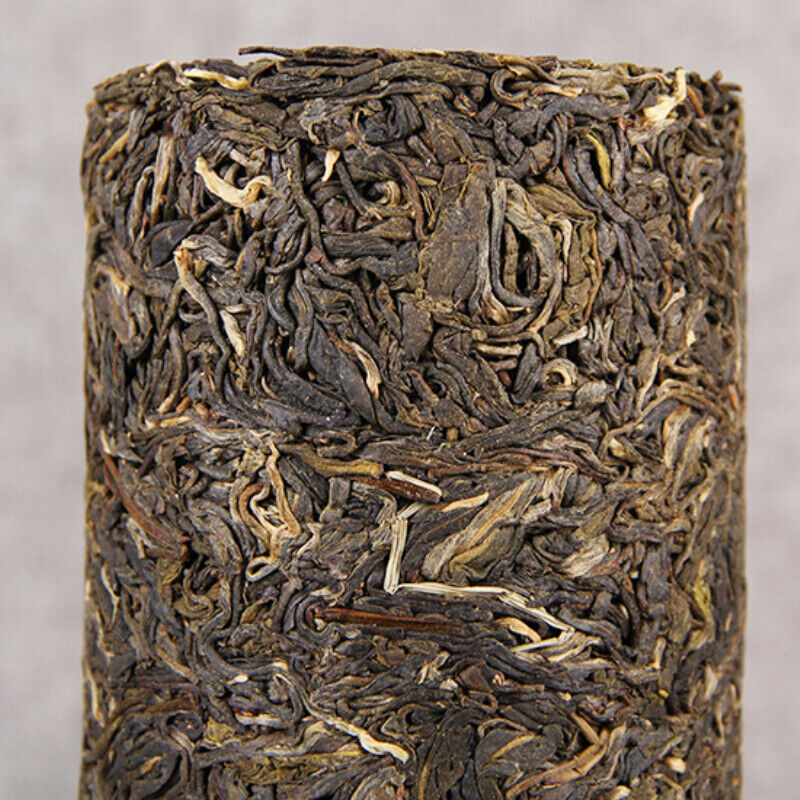 HelloYoung Pillar Shape Pu-erh Green Tea Menghai Pu'er Raw Tea Gift Tea Healthy Drink1000g