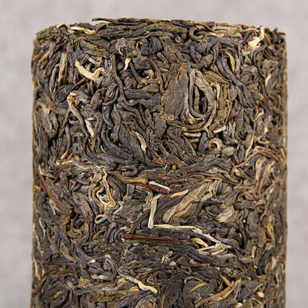 HelloYoung Pillar Shape Pu-erh Green Tea Menghai Pu'er Raw Tea Gift Tea Healthy Drink1000g