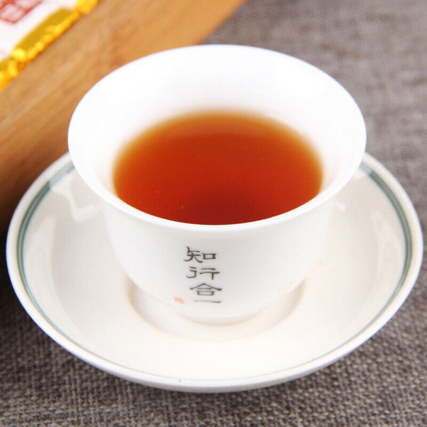 500g Handmade Glutinous Fragrant Pu-Erh Ripe Tea Small Square Pu-erh Tea Brick