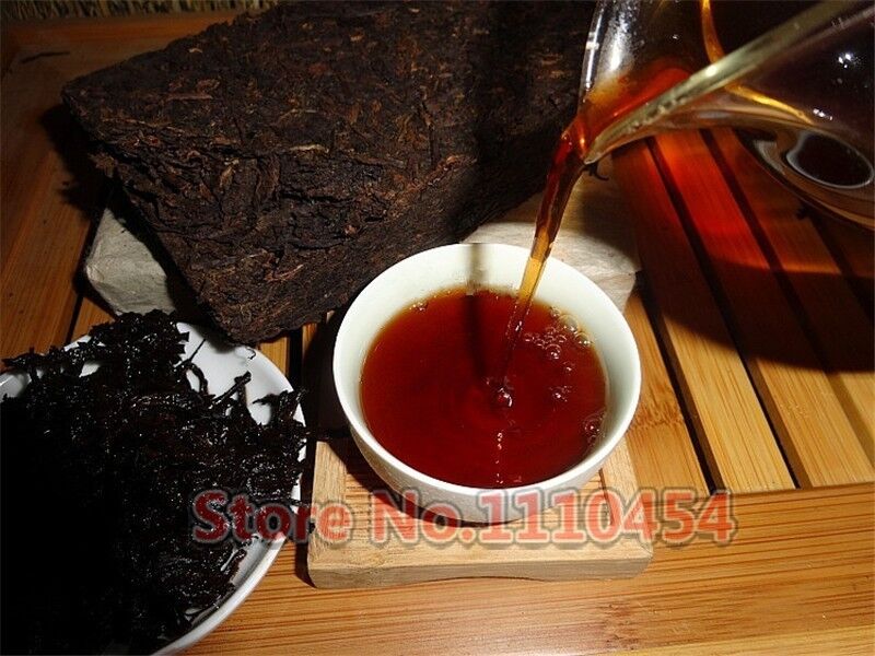 250g Old Puer Tea Health Care Pu'er Brick Pu er Tea Pu-erh Compressed Puerh 云南普洱