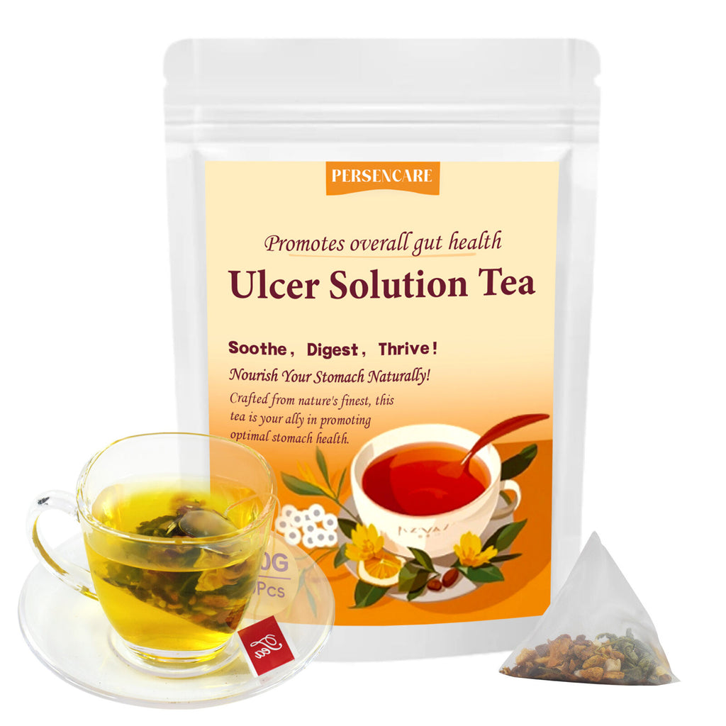 Lions Mane Clove Sea Buckthorn Tea Herbal Stomach Support Natural Wellness Blend