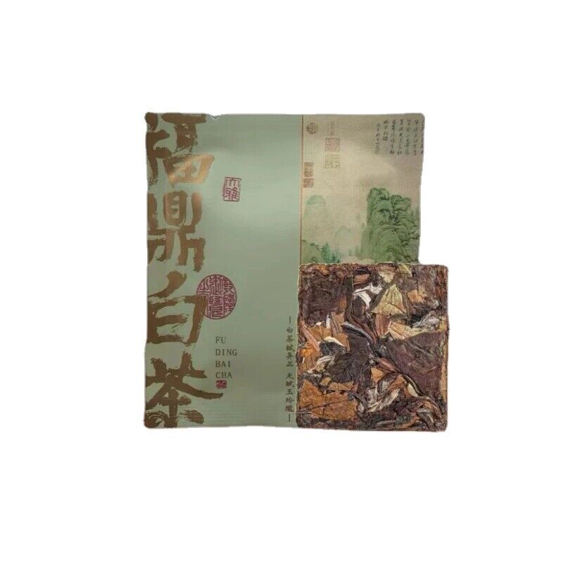 HelloYoung 500g shoumei small square piece fuding white tea sunshine tea bagged white tea Main image