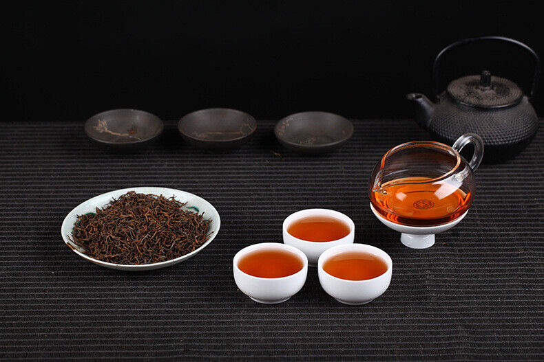 HelloYoung 500g Yunnan Pu'er Tea Menghai Spring Tea Golden Buds Ripe Tea Loose Tea